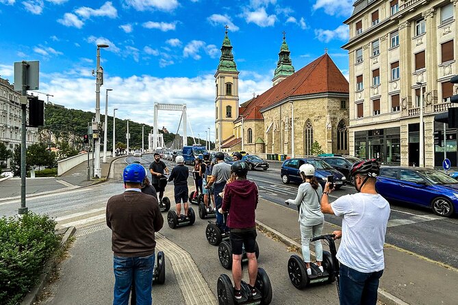 1.5 Hour Budapest Segway Tour - To The Castle Area - Erzsébet Bridge gives you the first Danube view