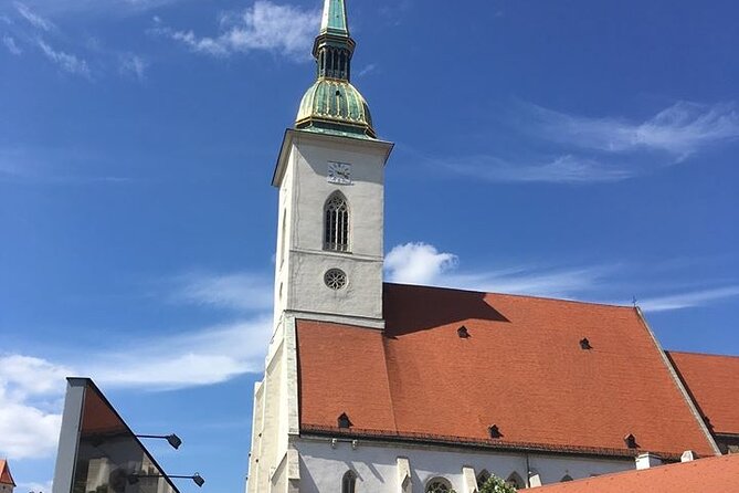 Bratislava, one day private trip from Budapest with guide! - The UFO bridge and Bratislava’s modern profile
