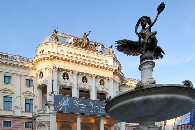 Bratislava, one day private trip from Budapest with guide! - Presidential Palace and Ganymed Fountain