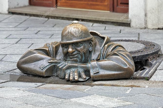 Bratislava, one day private trip from Budapest with guide! - The Slovak National Theater and a local pastry break