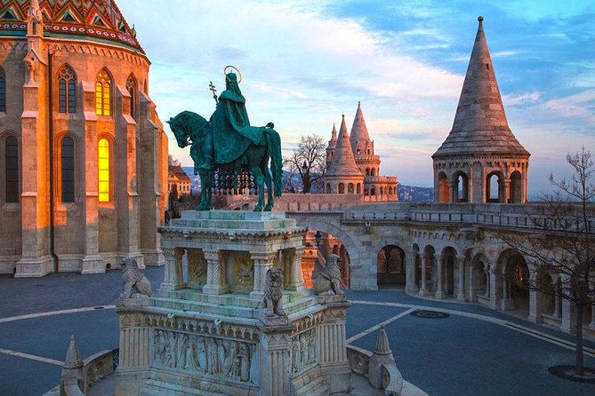 Buda Castle Walking Tour with Matthias church entry, Cake&Coffee - The end near the Funicular and what costs extra