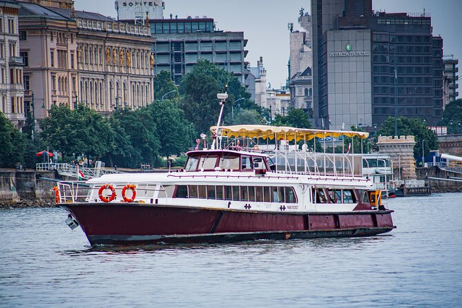 Budapest Audio Guide Cruise with Day, Sunset and Night Options - The National Theatre, Bálna, and the return toward central Budapest