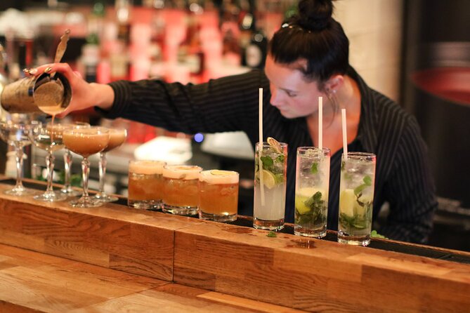 Budapest: Bar Crawl Tour with Drinks and Shots Included - Stop one: fröccs and Budapest stories at Klauzál tér