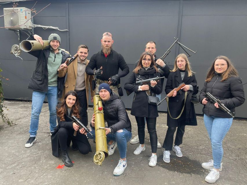 Budapest: Basic gun-shooting package - Four firearms, one compact Budapest activity