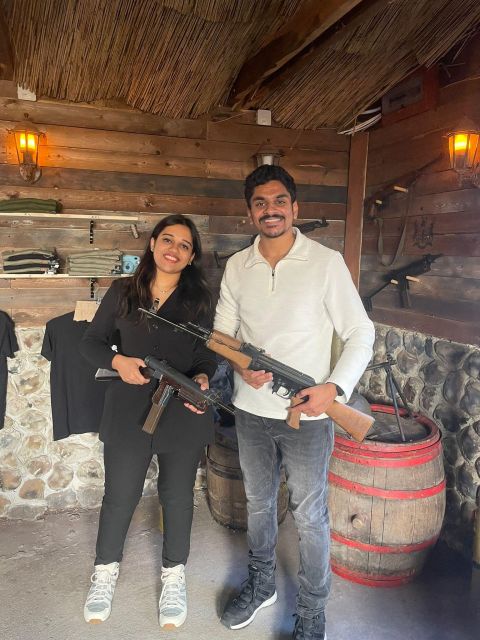 Budapest: Basic gun-shooting package - What the 45 shots feel like
