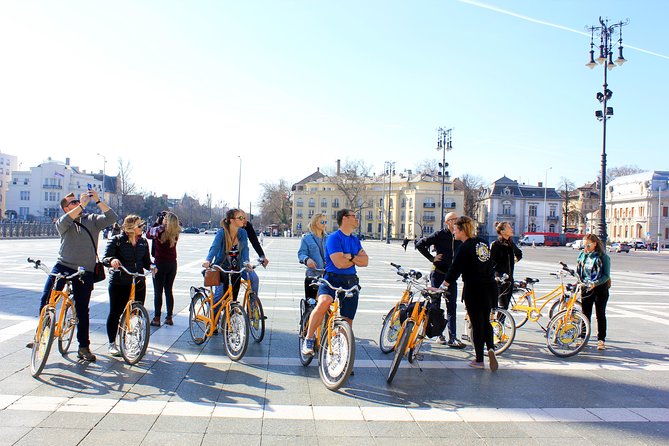 Budapest Bike Tour - Parliament and the Danube riverfront
