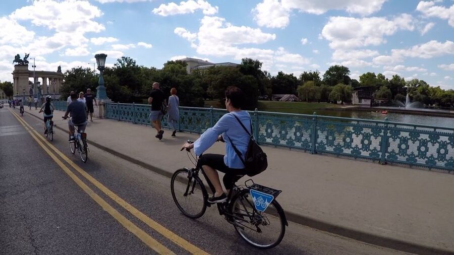 Budapest Bike Tour with a Hungarian Goulash - The goulash break gives the ride a local center