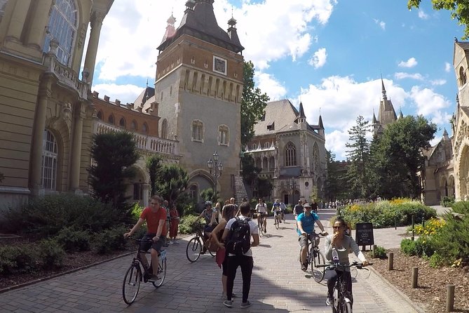 Budapest Bike Tour with Hungarian Goulash - Elizabeth Square and the first city stories