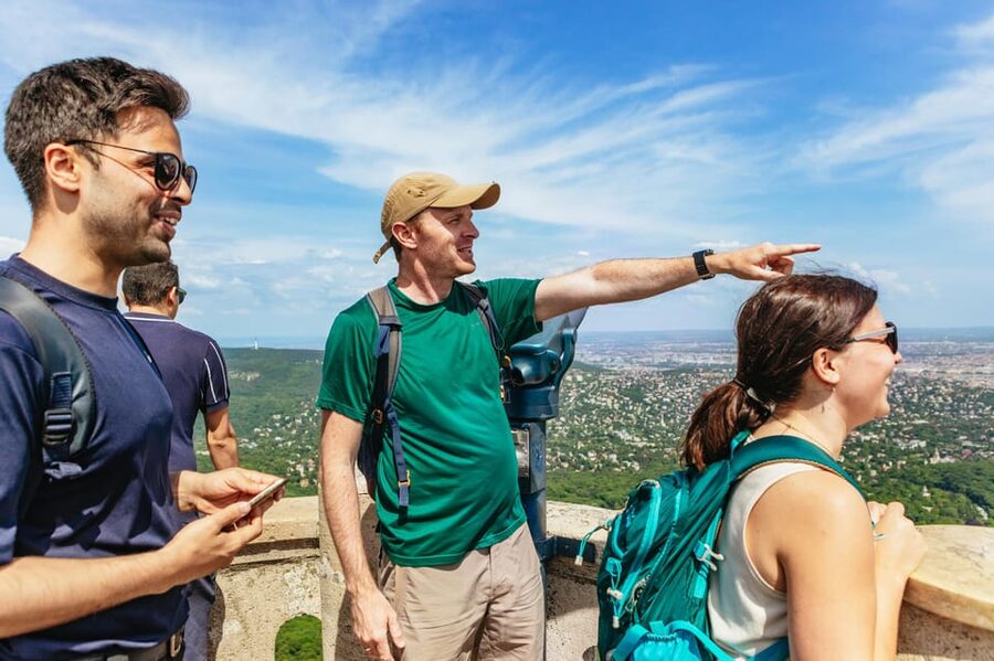 Budapest: Buda Hills Guided Hiking Tour with Optional Lunch - Normafa: the first broad view