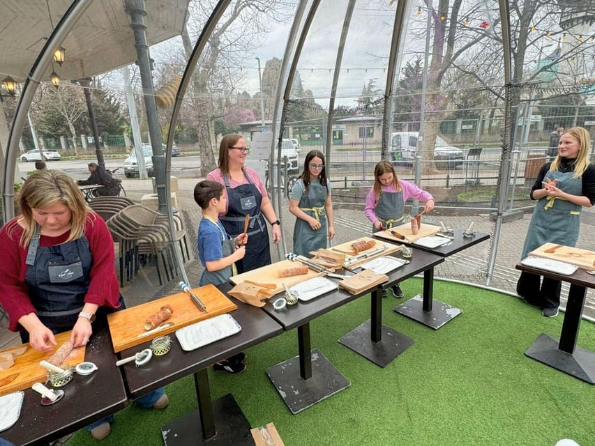 Budapest: Chimney Cake Workshop in City Park - The workshop location near Vajdahunyad Castle