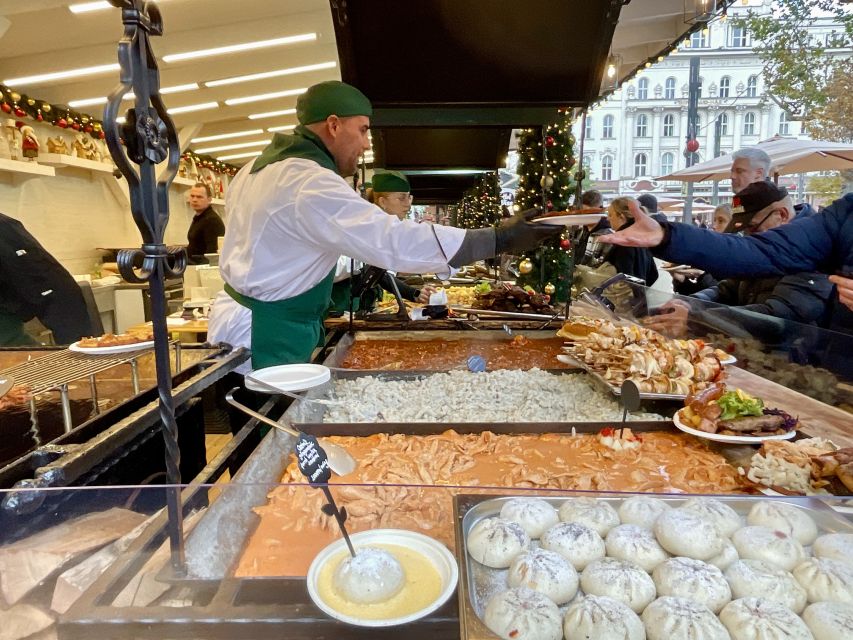 Budapest: Christmas Market Guided Walking Tour with Tastings - Starting outside the Hungarian State Opera House