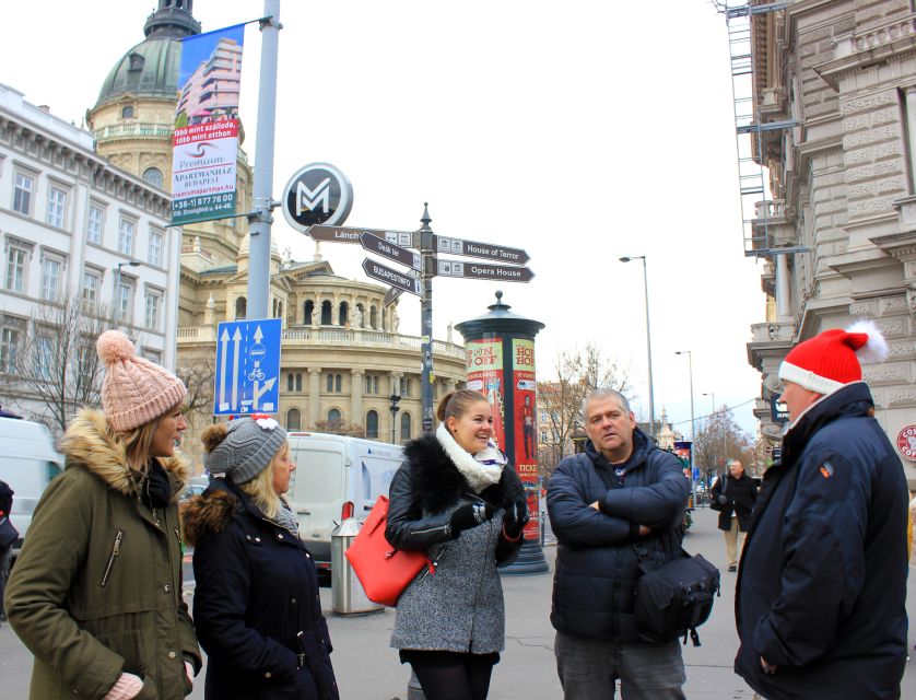 Budapest Christmas Walking Tour w Entry to Basilica - The Danube Corso and views toward Buda