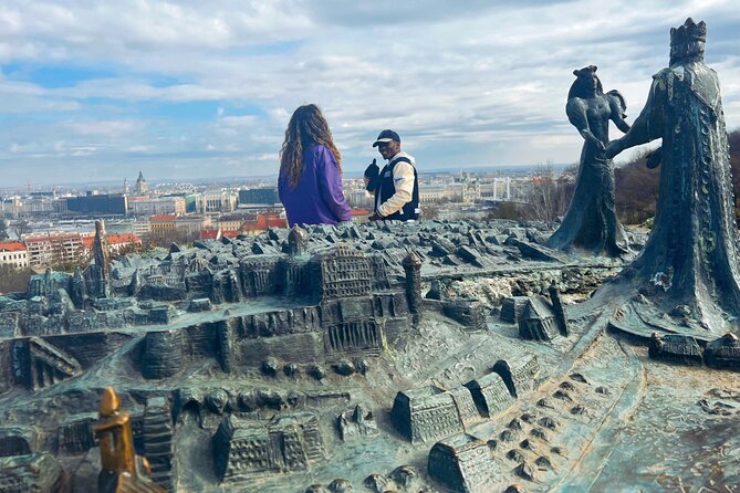 Budapest Citadel Tour on E-Scooter with The Best Panoramic Views - The Garden of Philosophers offers a quieter finish