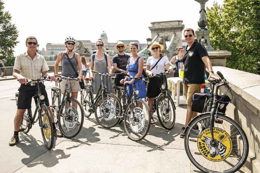 Budapest: City Bike Tour with Coffee Stop - Starting on Andrassy Boulevard beside the Opera