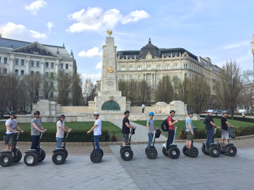 Budapest: City Highlights Segway Tour - Crossing the Chain Bridge and stopping at the Shoes