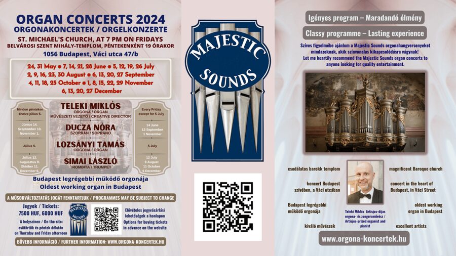 Budapest: Concert on the Oldest Working Organ in the City - What the ticket price gets you