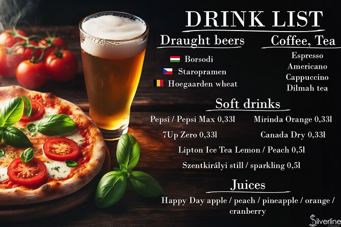 Budapest Danube Pizza Cruise with Welcome Drink - Food, service, and the boat atmosphere