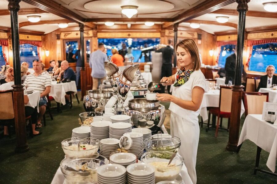 Budapest: Danube River Cruise with Dinner and Prosecco - What you eat: goulash, lángos, or buffet dinner