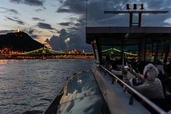 Budapest Danube River Sightseeing Night Cruise with Drink - Margaret Island and the return ride