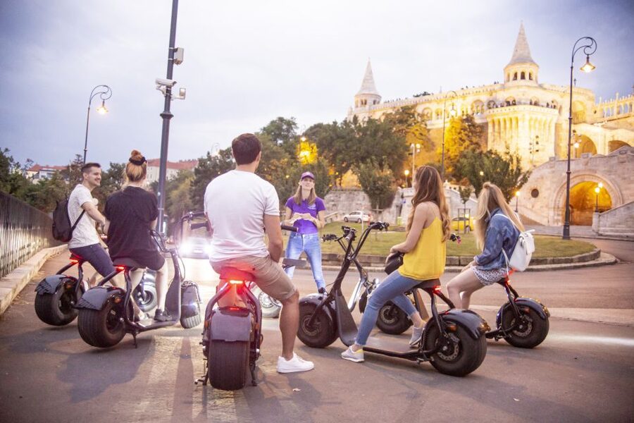 Budapest: E-Scooter Top Sights Tour with Fisherman's Bastion - Getting comfortable on the MonsteRoller