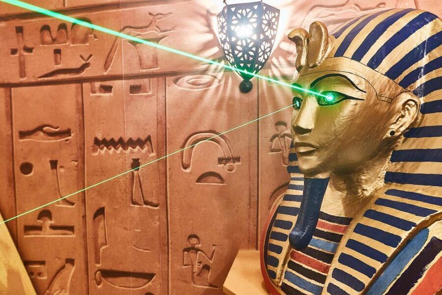 Budapest: Escape Room game - Egyptian Adventure - What Happens During the 60 Minutes