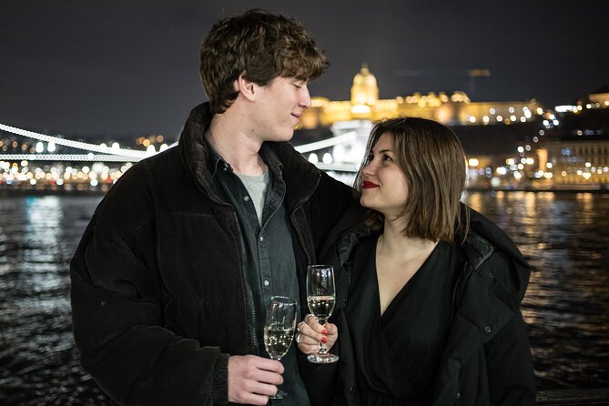 Budapest Evening Cruise with Entertainment and Drink Options - Budapest at night, seen from the Danube