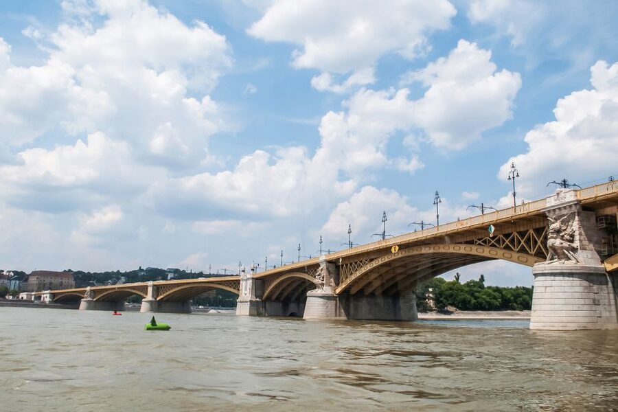 Budapest: Floating Bus Tour by Land and Water - The moment the bus enters the Danube