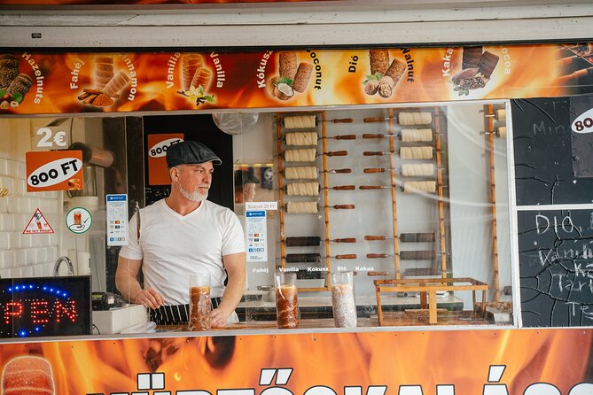Budapest Food Tour: Market to Tavern with 14+ Tasters & Wines - Chimney cake is the sweet finish