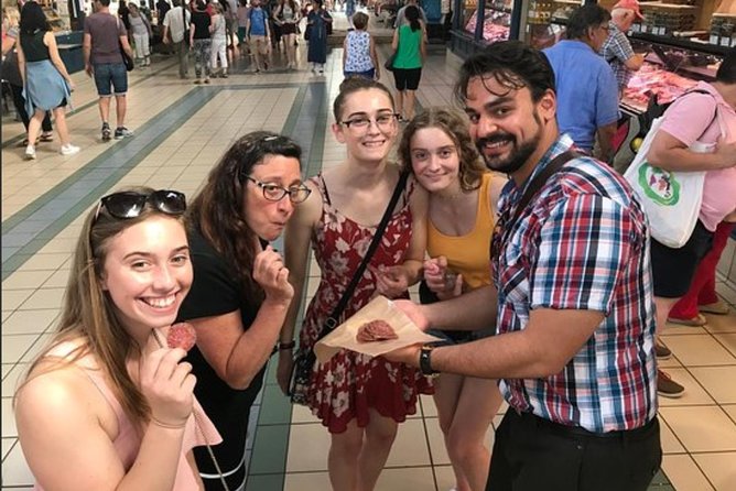 Budapest Foodie Tour - Central Market Hall, with pastries and savory bites