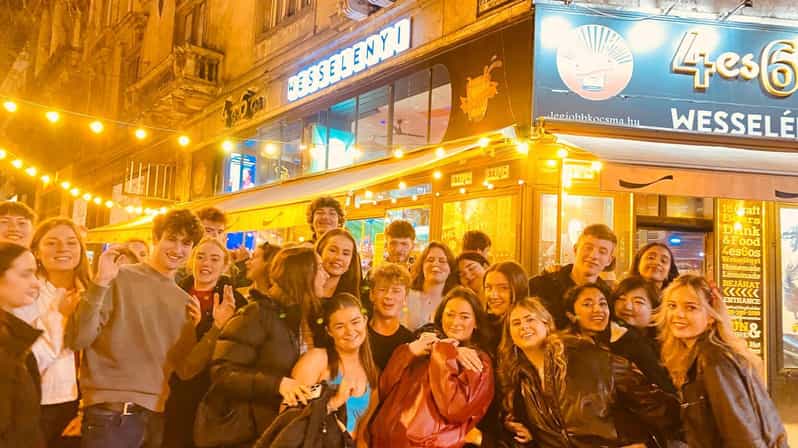 Budapest: Guided Bar Crawl with 1 Hour Open Bar and Shots - Key points to know before you book