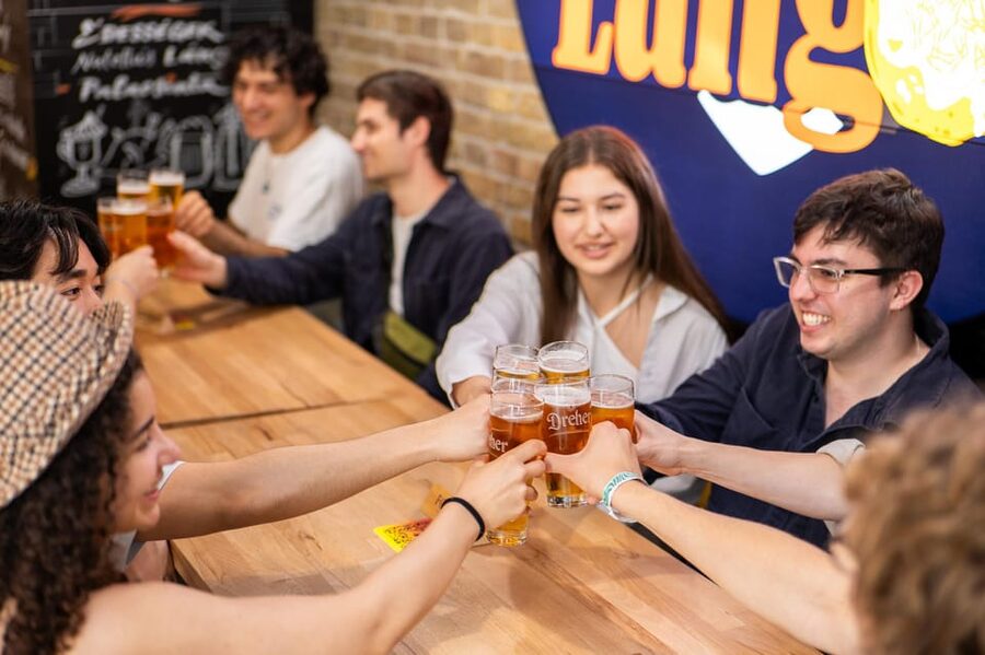 Budapest: Guided Food Tour with Wine, Beer, and Shots - Sit-down dishes: nokedli, meat, and flódni
