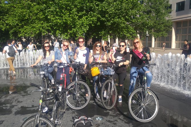 Budapest Highlights Bike Tour - The Jewish Quarter, food, and small statues