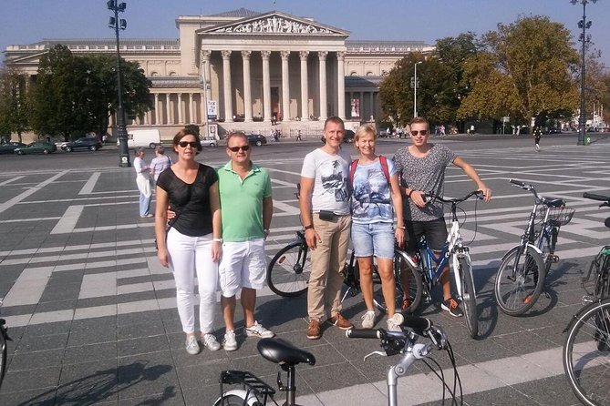 Budapest Highlights Bike Tour - Szabadsag ter and the Soviet Monument