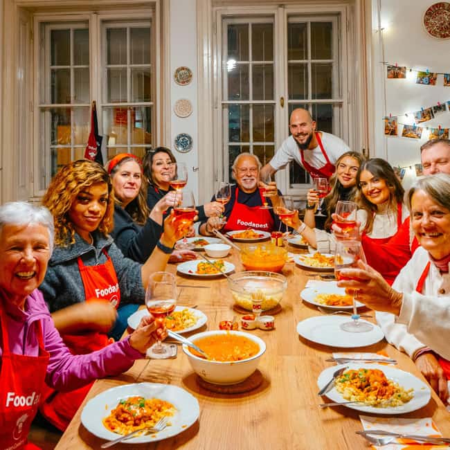 Budapest: Hungarian Cooking Class and Market Walk - Starting at Central Market Hall by the Yellow Tram