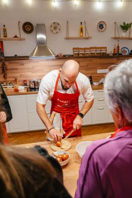 Budapest: Hungarian Cooking Class and Market Walk - A Kitchen Table Rather Than a Demonstration