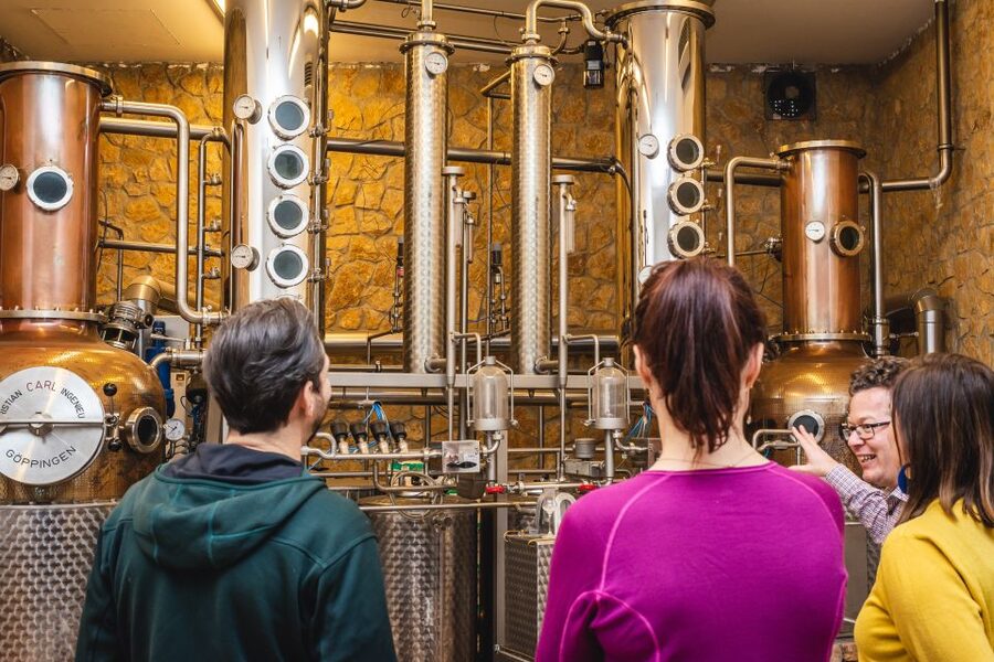 Budapest: Hungarian Whisky, Gin, and Pálinka Tasting - The 45-minute ride from Budapest