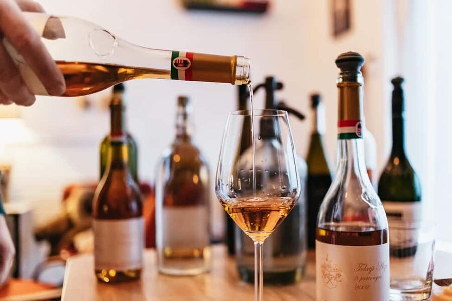 Budapest: Hungarian Wine Tasting with 7 Wines and Tapas - Seven glasses, not seven quick sips