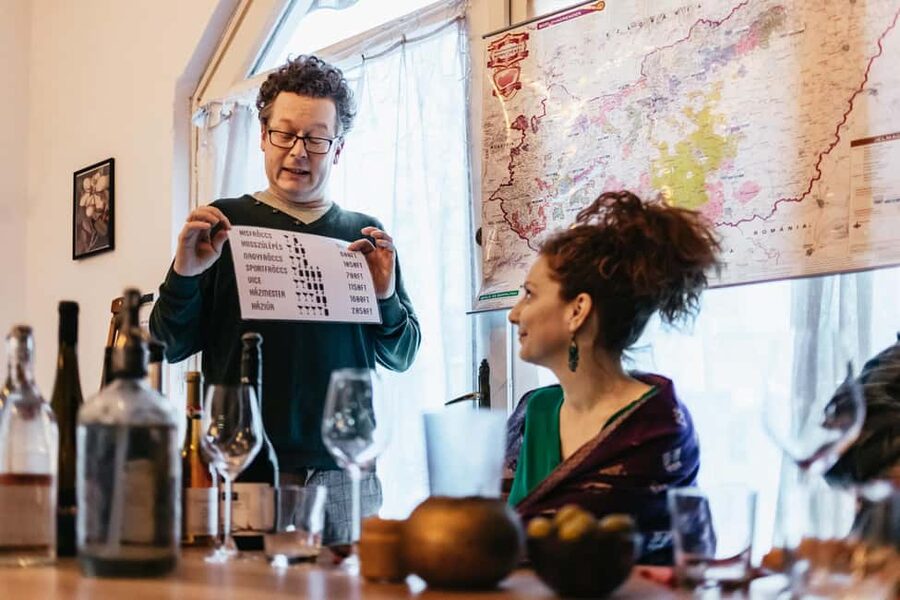 Budapest: Hungarian Wine Tasting with 7 Wines and Tapas - The hosts make the difference