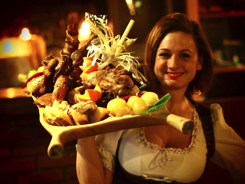 Budapest: Medieval Dinner Show with Drinks - The welcome pálinka sets the tone