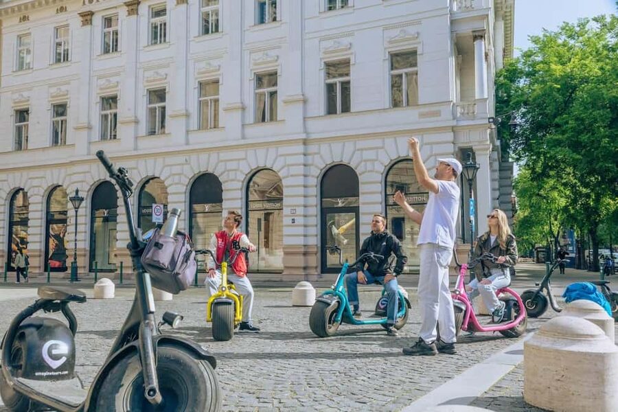 Budapest: MonsteRoller E-Scooter Tour - The Citadel and Castle area provide the big views