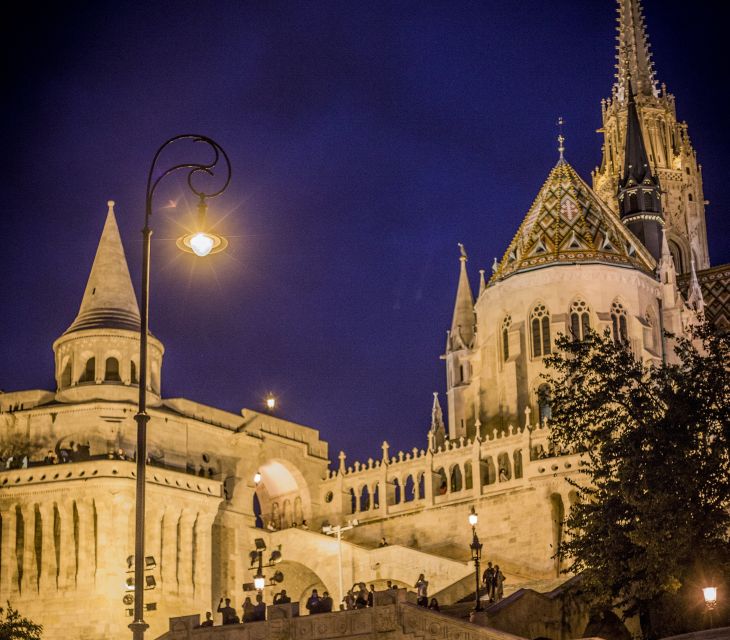 Budapest: Night Tour on MonsteRoller e-Scooter - Buda Castle and the hilltop route