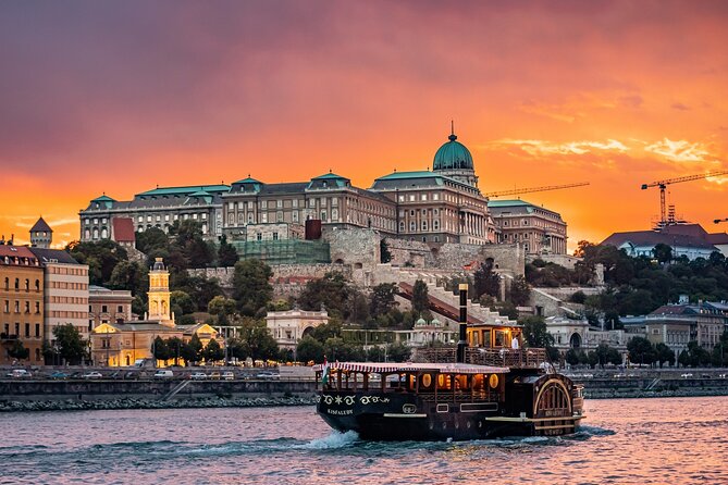 Budapest Paddle Steamer Danube Cruise with Tokaj & Audio Guide - A paddle steamer view of central Budapest