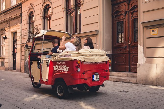 Budapest Private Tuk Tuk Tour with Wine Tasting and Cheese Platter - Fisherman’s Bastion and Matthias Church