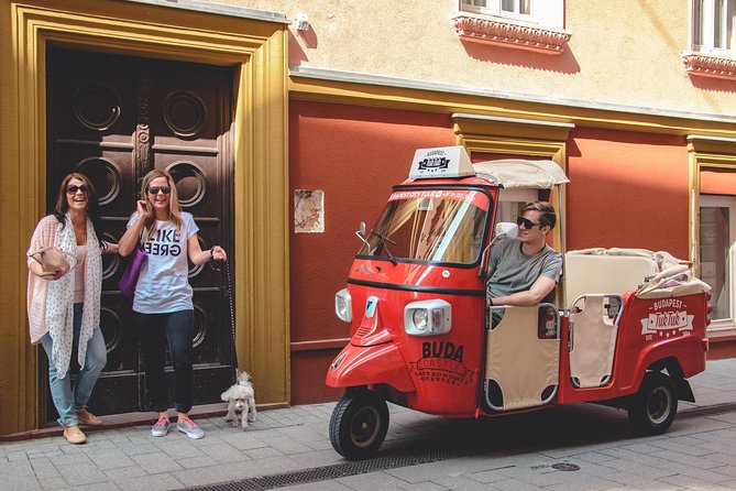 Budapest Private Tuk Tuk Tour with Wine Tasting and Cheese Platter - What the $165 price means for two people