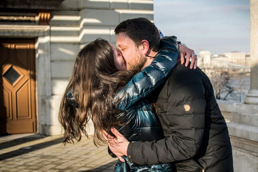 Budapest: Proposal Photos at enchanting Fisherman's Bastion - The Photographer’s Style and Direction