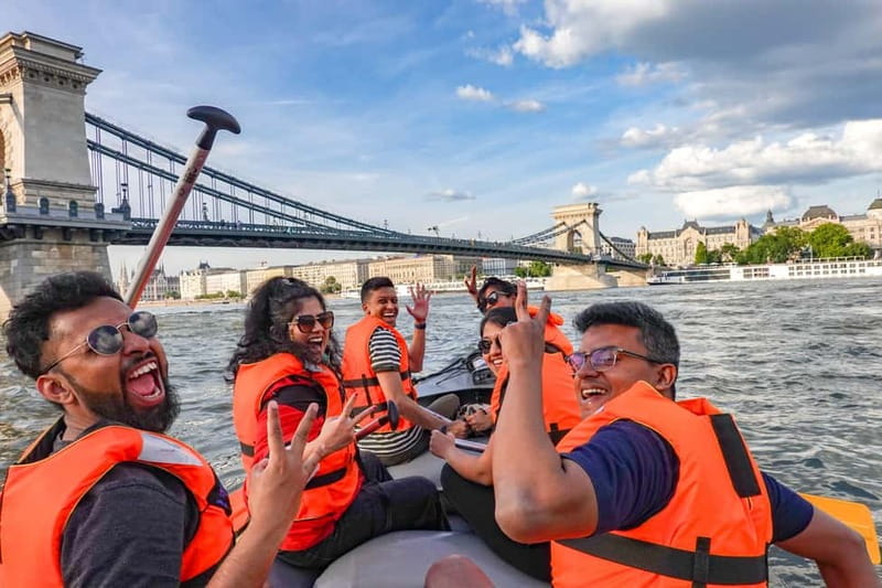 Budapest Rafting - Sunset Cruise - The First Paddle Along the Northern Danube