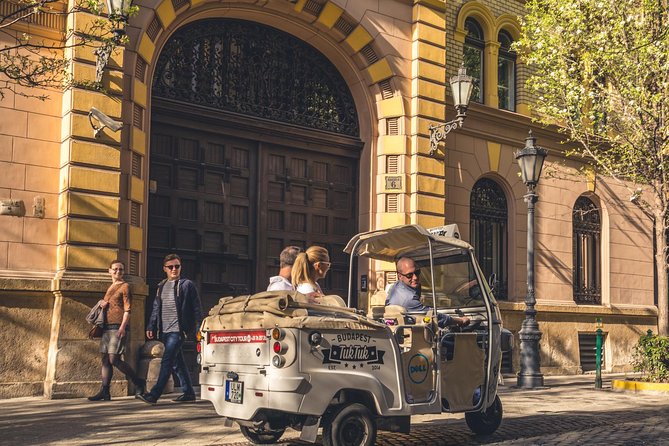Budapest Romantic Private Tuk Tuk Tour - From Várkert Bazaar to the Castle District