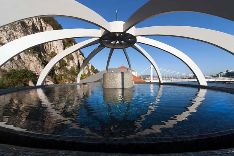 Budapest: Rudas Spa Entry with 3-Course Meal - The renewed Panorama Pool and Danube views