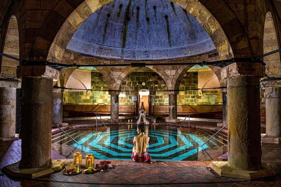 Budapest: Rudas Spa Entry with 3-Course Meal - The thermal pools, sauna area, and hot-cold circuit