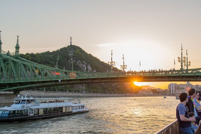 Budapest Sip and Sail Danube Cruise with Unlimited Prosecco - Twilight views, music, and the mood on board